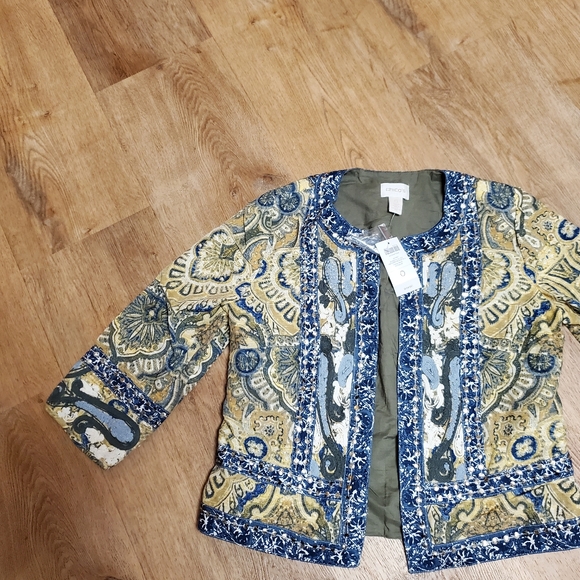 NWT Chico jacket- size 0(XS) - Picture 2 of 7